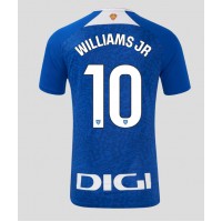 Dres Athletic Bilbao Nico Williams #10 Preč 2024-25 Krátky Rukáv